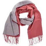 Antonio Damen Schal soft Cashmera - lachs/grau