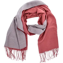 Antonio Damen Schal soft Cashmera - lachs/grau
