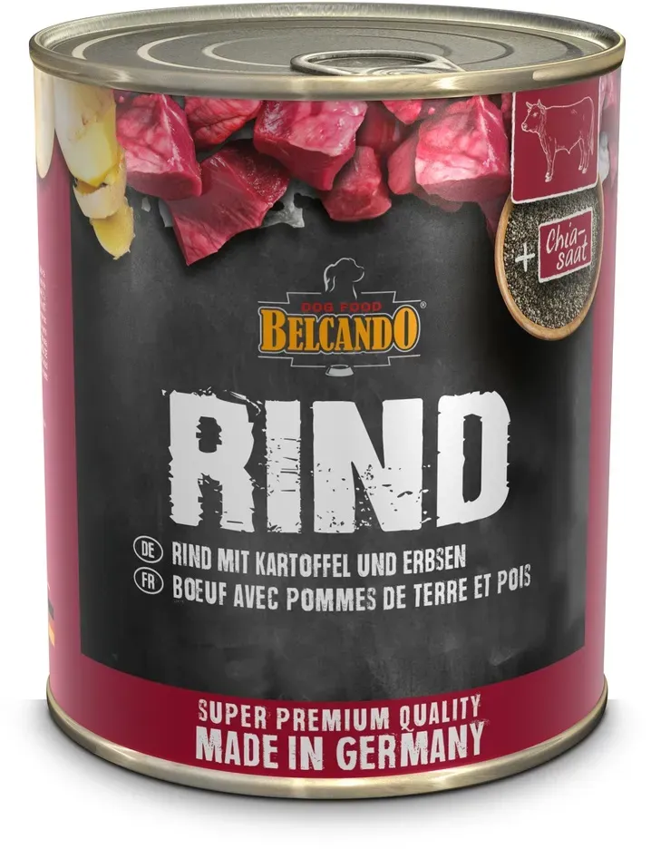 BELCANDO Rind mit Kartoffel & Erbsen 800 g