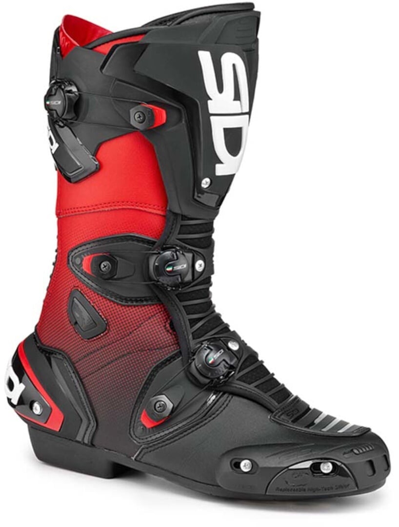 Sidi Mag-1 Motorlaarzen, zwart-rood, 46 Voorman