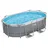 BESTWAY Power Steel Frame Pool oval