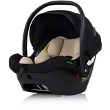 Chipolino Duo Smart i-Size Schwarz/Beige + Isofix-Station