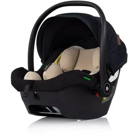Chipolino Duo Smart i-Size Schwarz/Beige + Isofix-Station