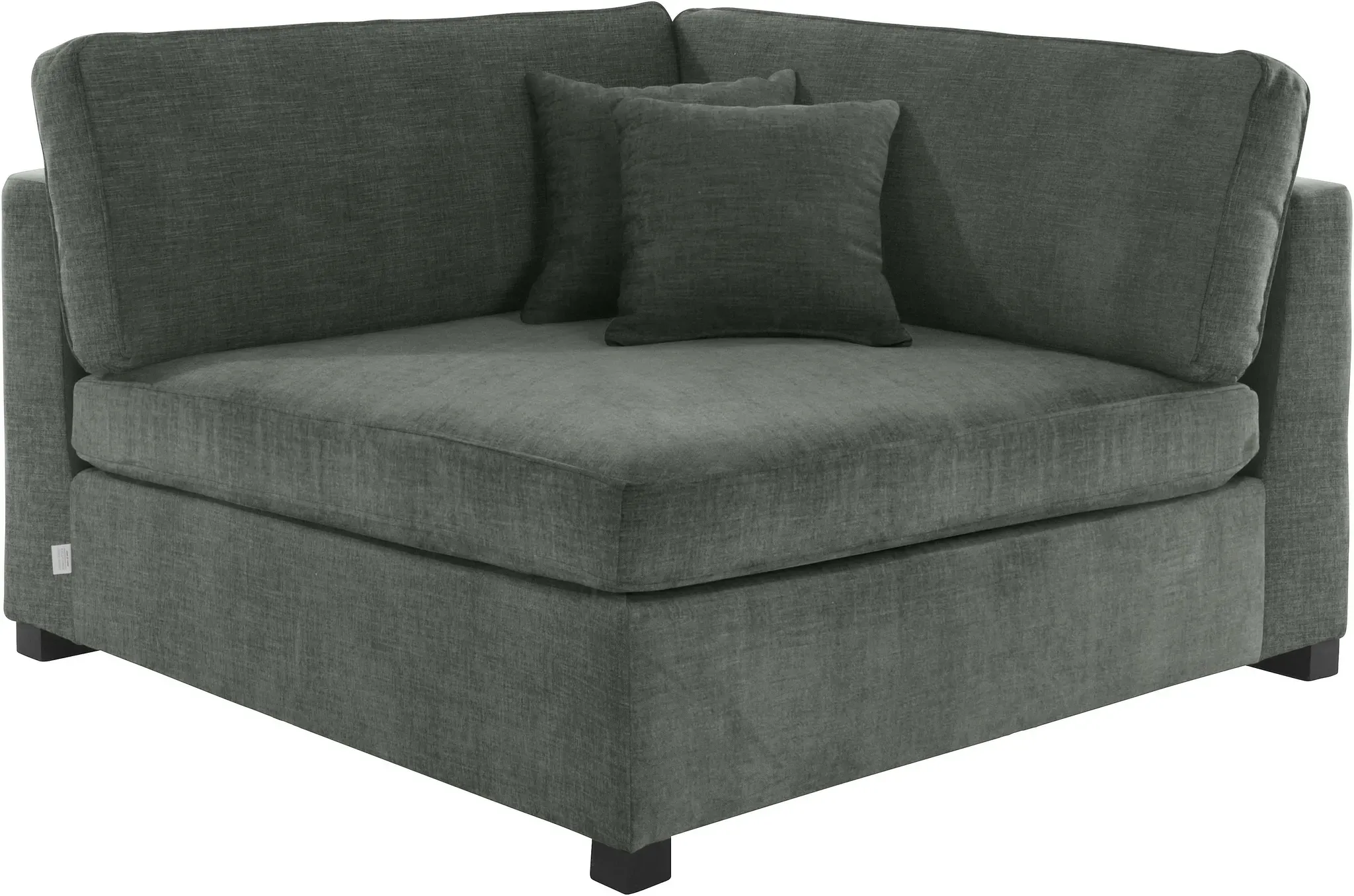 Sofa "Skara XXL", grau, B:130cm H:86cm T:130cm, 100% Polyester, GUIDO MARIA KRETSCHMER HOME & LIVING, Sofas, Sofa-Element, Eckelement zur individuellen Polstergarnitur-Gestaltung