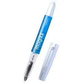 Online Schreibgeräte ONLINE® MagiXX Tintenroller blau/silber 0,7 mm, Schreibfarbe: blau, 1 St.