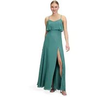 Vera Mont Abendkleid Volant Grün 40