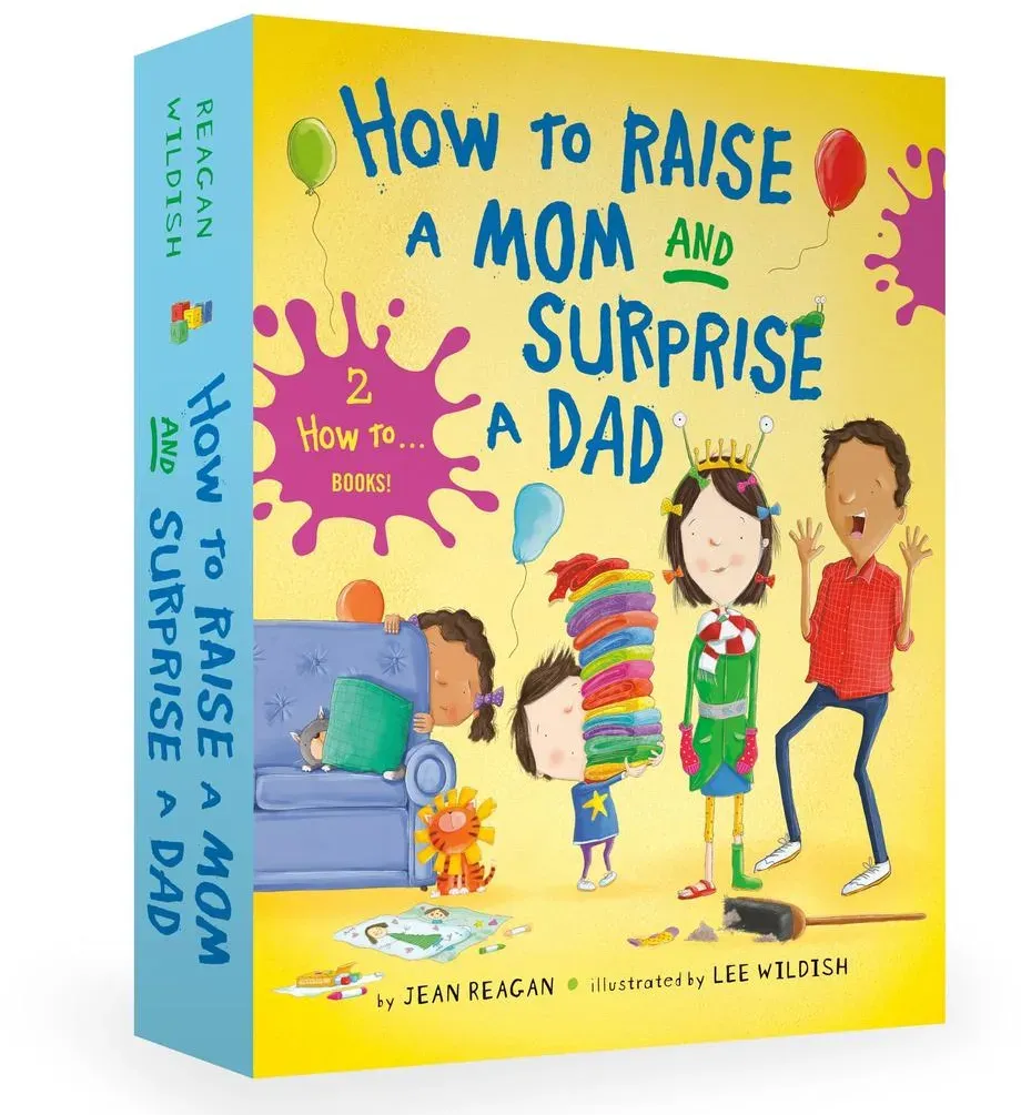 How to Raise a Mom and Surprise a Dad Board Book Boxed Set: Buch von Jean Reagan