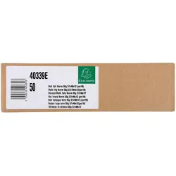 Exacompta 40339E 50x Thermorolle 1-lagig Lastschrift 55g/m2 57x40mx12 - Weiß