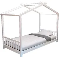 Hti-Living Kinderbett Neo 90 x 200 cm Holz MDF weiß