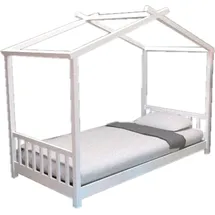 Hti-Living Kinderbett Neo 90 x 200 cm Holz MDF weiß