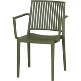 Siena Garden Urban Lights Stapelsessel 56 x 57 x 80 cm olive