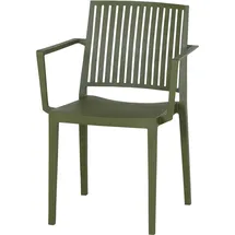 Siena Garden Urban Lights Stapelsessel 56 x 57 x 80 cm olive
