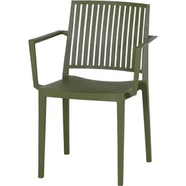 Siena Garden Urban Lights Stapelsessel 56 x 57 x 80 cm olive