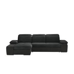 switch Ecksofa  Avilla , schwarz , Maße (cm): B: 285 H: 86 T: 187.0