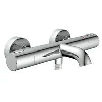Schütte MONZA Thermostat Wannenfüllarmatur, Chrom