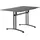 Sieger Klapptisch 140x80cm Stahl/Polytec Dunkelgrau