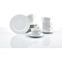 Retsch Heike Weiss Kaffeeservice 18-tlg. rund weiß