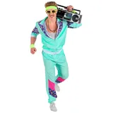 w widmann milano party fashion 80er Jahre Trainingsanzug Herren L