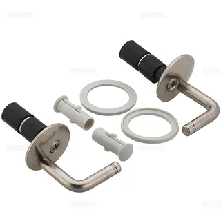 Villeroy & Boch Scharniersatz für WC-Sitz Helios chrom