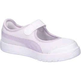 Puma Courtflex v3 Lina V Kinder Weiß/Lila 32