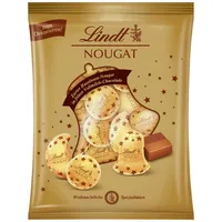 LINDT Schokolade, Lindt Nougat Baumbehang Pralinen aus Vollmilchschokolade 100g