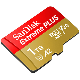 SanDisk Elite Extreme® PLUS UHS-I, Micro-SDXC Speicherkarte, 1 TB, 200 MB/s