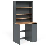 Vicco Waschmaschinenschrank Viktor 93,6 x 88,2 cm Silber