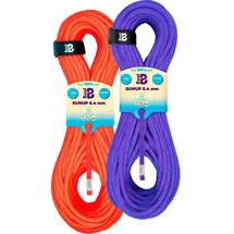 Beal Sunup 8.4mm 2er Pack Halbseil (Größe 2x60m, Orange