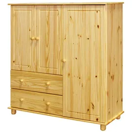 Möbilia Hoch-Kommode 132 x 136 cm Beige