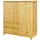 Möbilia Hoch-Kommode 132 x 136 cm Beige