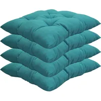 Nyvi Stuhlkissen Genua 38x38 cm 4er Pack Sitzkissen mit