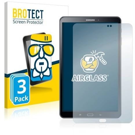 3x BROTECT® AirGlass® Premium Panzerglasfolie Klar für  Samsung Galaxy Tab A 10.1 SM-T580 (2016)