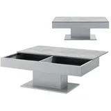 [en.casa] En.Casa, Couchtisch + Beistelltisch, Lünen (40 x 110 x 60 cm)