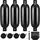 Vevor Fender 4 Aufblasbare Fenders 13,97 x 50,8 cm Schwarz