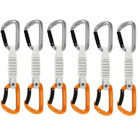 Mammut Sender Keylock Expressschlinge 12 cm Grau/Orange