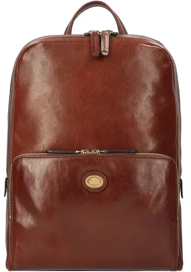 The Bridge Story Uomo Rucksack Leder 42 cm Laptopfach  braun