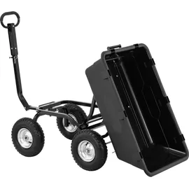 Hillvert Bollerwagen 550 kg schwarz