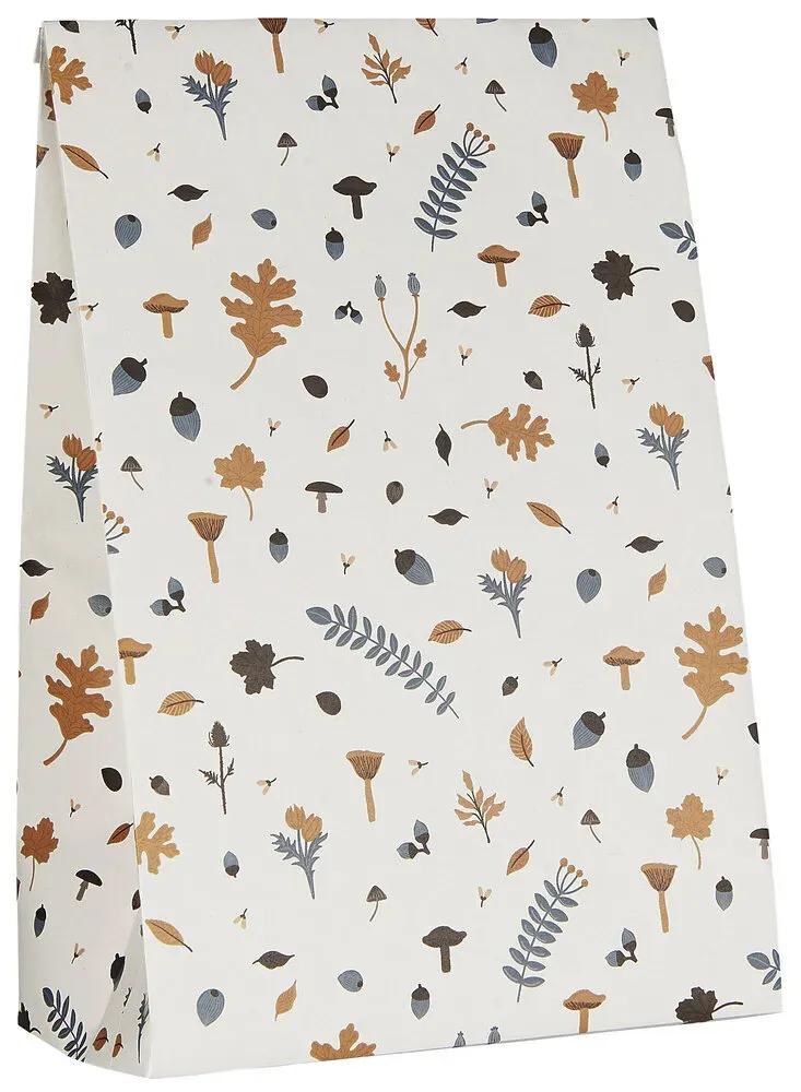 IB Laursen Geschenktüte Buntfalttüte Fading Fauna, 18 x 10 x 28,5 cm, fading fauna