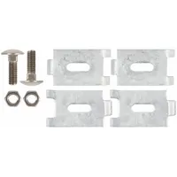 GAH Alberts Alberts Eckverbinder zur Verbindung zweier Doppelstabmatten, 3 Farben, Rastermass 50 mm