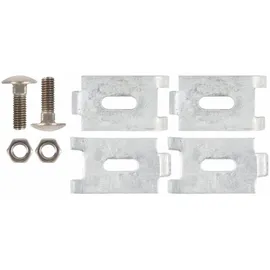 GAH Alberts Alberts Eckverbinder zur Verbindung zweier Doppelstabmatten, 3 Farben, Rastermass 50 mm