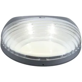 ETC Shop LED Solarleuchte Garten Zaun Beleuchtung Außenbereich IP44