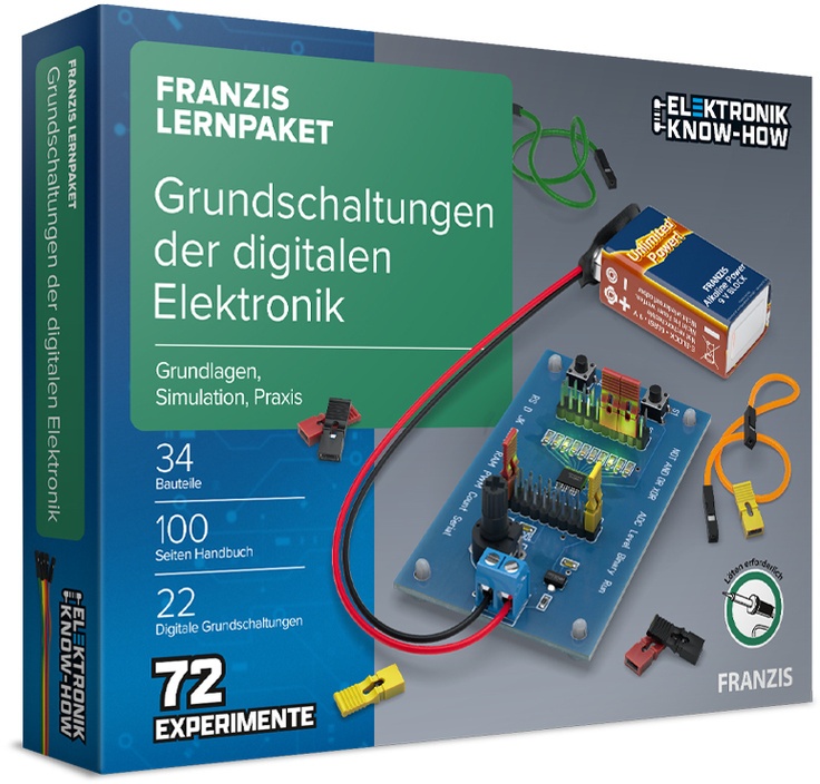 Das Franzis Lernpaket Grundschaltungen Der Digitalen Elektronik
