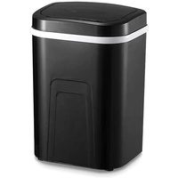 15 Liter Automatischer Sensor Mülleimer ABS-Kunststoff Abfallbehälter Recycler für Küche Badezimmer Bad oder Büro 26.5 cm x 36 cm Schwarz