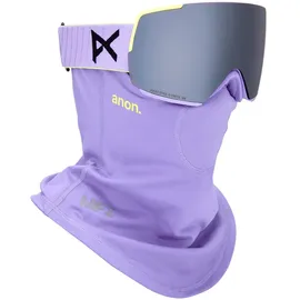 Anon M5+bonus Lens+mfi Face Mask Skibrille - Hyper Lilac + Perceive Sunny Onyx/CAT4
