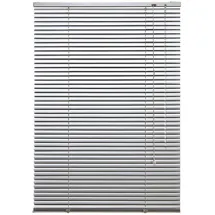 LIEDECO Aluminium-Jalousie 100 x 220 cm silber