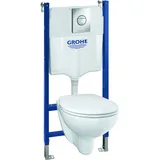 Grohe WC-Vorwand-Element Solido Compact 5in1 Set spülrandlos Tiefspül WC