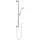 GESSI Rilievo, Brausestangen-Set 800 mm, mit 1-Strahl-Antikalkhandbrause und Brauseschlauch 1,50 m, 59245031, Farbe: Chrom