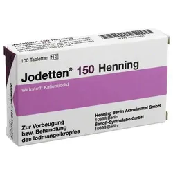 Jodetten 150 Henning Tabletten