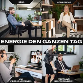 valkenstol M5 Mesh Schwarz