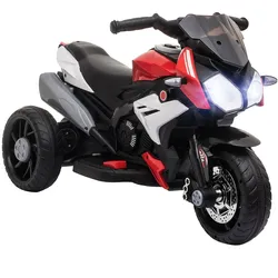 HOMCOM Kinder Elektromotorrad Kunststoff, Metall